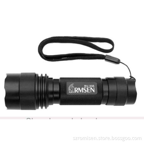 Romisen RV-335 180 lumens CREE XR-E Q3 led flashlight